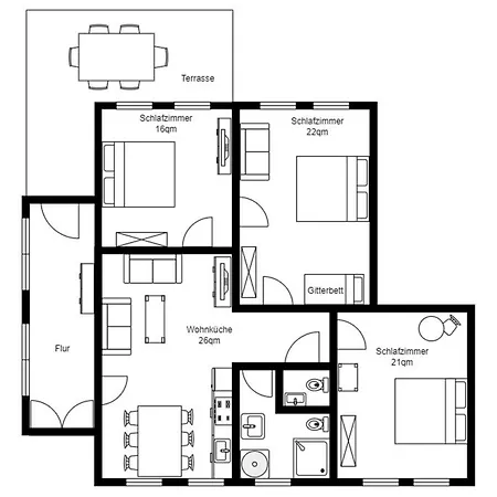 Апартаменты Biethahn - Gaarden